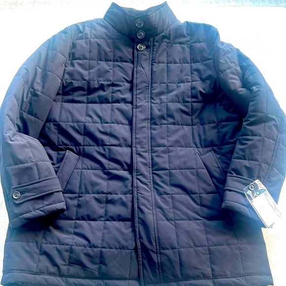 Cremieux Tyler Quilted Jacket Black 48R NWT $395 Lightweight Coat Dillard’s - Picture 14 of 16